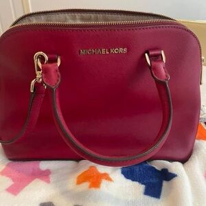 Beautiful red MK purse